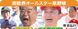 芸能界オールスター草野球